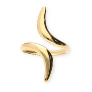 Roestvrij stalen (RVS) Stainless steel ringen Gold