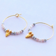 Sieraden maken: Kettelstift creolen oorbellen ♡ DIY