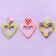 Nieuw New! Resin hangers en roestvrij stalen bedels