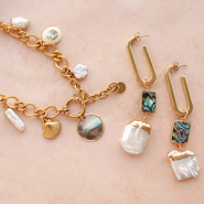 Inspiratiesets Mix & match zoetwaterparels bedels en tussenstukken