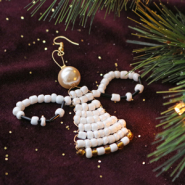 Sieraden maken: Kerstengel maken met Artistic Wire en kralen ♡ DIY