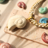 Inspiratiesets Creëer schitterende sieraden met DQ Grieks keramiek schelp kralen
