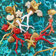 Inspiratiesets Creëer zomerse sieraden met acryl kralen in koraalvorm