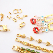 Inspiratiesets Zo combineer je DQ metaal onderdelen en bedels in sieraden