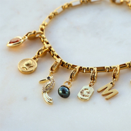 Inspiratiesets Ontwerp subtiele sieraden met brass TQ metaal bedels en tussenstukken