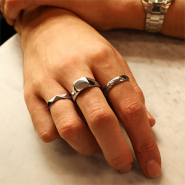 Nieuw Roestvrij stalen ringen voor mannen