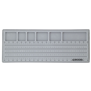 Beadalon sieraden rijgbord Grey