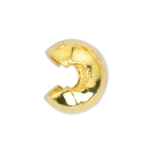 Beadalon knijpkraal verbergers 6mm Goud