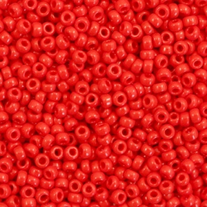 Miyuki rocailles 11/0 Opaque red 11-408