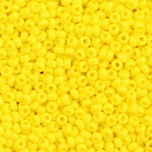 Miyuki rocailles 11/0 Opaque yellow 11-404