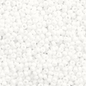 Miyuki rocailles 11/0 Opaque white 11-402