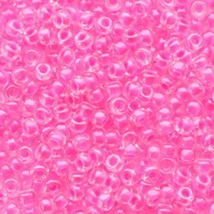 Miyuki rocailles 8/0 Luminous pink 8-4301