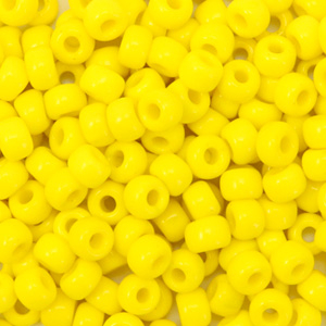 Miyuki rocailles 6/0 Opaque yellow 6-404