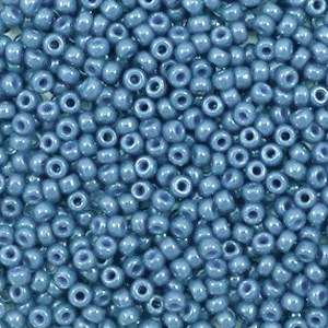 Miyuki rocailles 11/0 Duracoat opaque juniper berry blue 11-4485