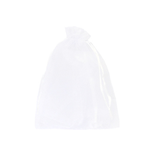 Sieraad zakje organza 9x12cm White