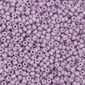 Miyuki rocailles 11/0 Duracoat opaque crocus purple 11-4486