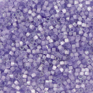 Miyuki kralen delica's 11/0 Silk satin dyed lilac DB-1809