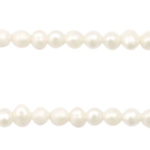 Zoetwaterparels rond 3mm Natural white