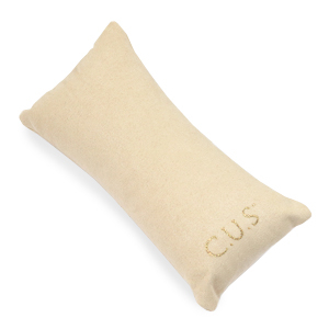 Sieraad display kussentje velvet C.U.S&reg; Natural beige