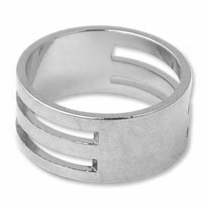 Beadsmith buigring opener Zilver