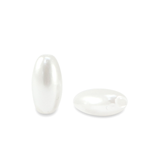 Imitatie zoetwaterparels rice White