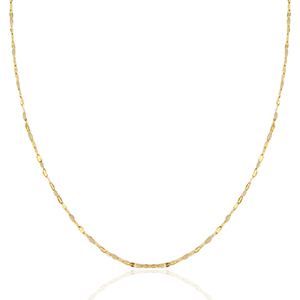 Roestvrij stalen (RVS) Stainless steel kettingen Latte beige-gold