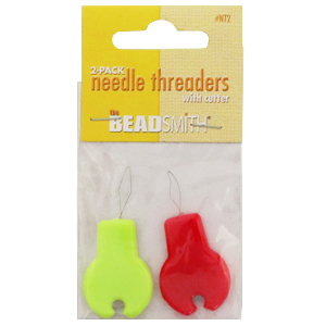 Beadsmith draadinrijger met mesje Multicolour