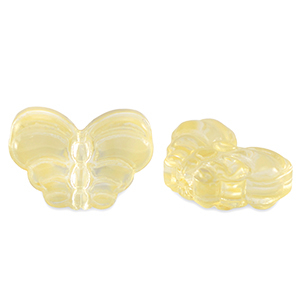 Glaskralen vlinder Yellow