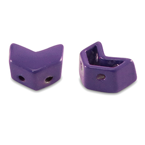 Tile beads pijl Grape purple