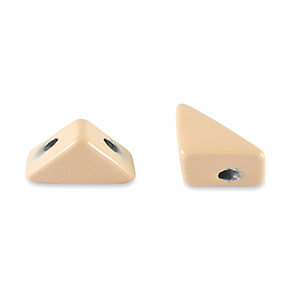 Tile beads driehoek Apricot beige