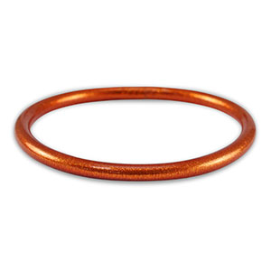 Inspired temple bracelets 5mm maat M Burnt orange