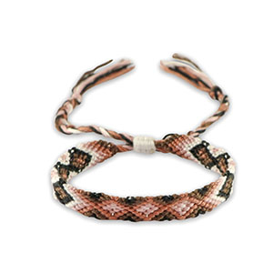 Trendy armbanden Black-vintage pink