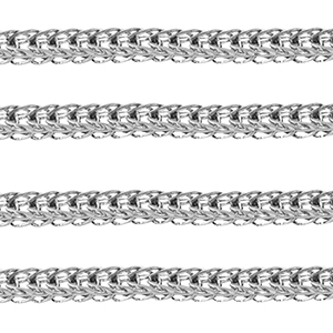 Roestvrij stalen (RVS) Stainless steel onderdelen jasseron Silver