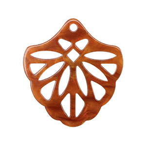 Resin hangers Topaz brown