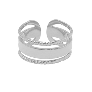 Roestvrij stalen (RVS) Stainless steel ringen Zilver