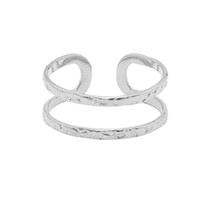 Roestvrij stalen (RVS) Stainless steel ringen Zilver