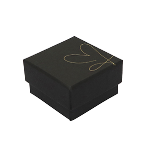 Sieraden (cadeau) doosje heart Black
