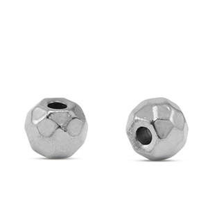 Roestvrij stalen (RVS) stainless steel kralen 6mm Silver