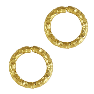 Roestvrij stalen (RVS) stainless steel onderdelen buigring Gold