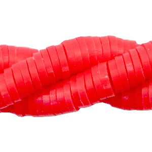 Katsuki kralen 4mm Flame red