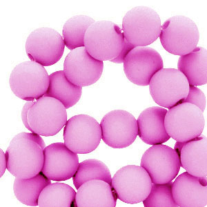8 mm acryl kralen Light Purple