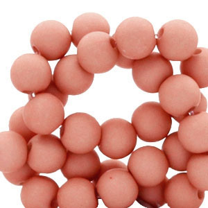 6 mm acryl kralen Mauve