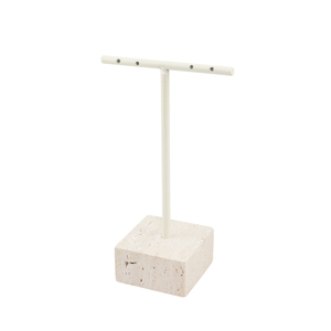 Sieraad display T-vorm Natural-off white