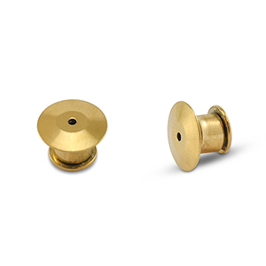 Roestvrij stalen (RVS) stainless steel onderdelen veiligheidssluiting voor pins Gold