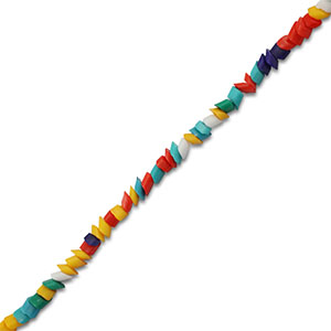 Glaskralen rombo&iuml;de Multicolor
