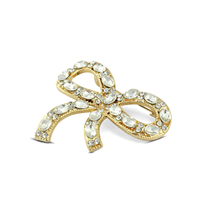 Broches strik Gold
