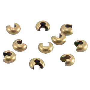 DQ metaal knijpkraalverberger 5mm Antiek brons (nikkelvrij)