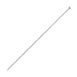 DQ metalen nietstiften 50mm Antiek zilver (nikkelvrij)