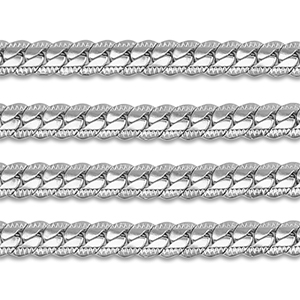 Roestvrij stalen (RVS) Stainless steel onderdelen jasseron flat gourmet Silver