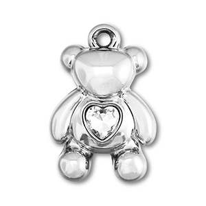 Statement hangers beer met hart Silver